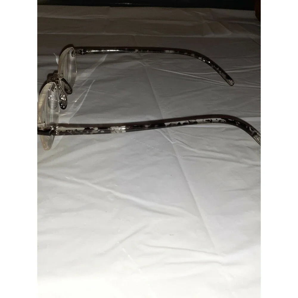 Pair +4.00D Ladies Reading Glasses Lite Wt. Tortoise Arms And Bridge